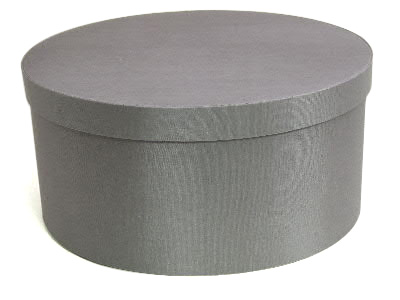 Steel Gray Fabric Boxes