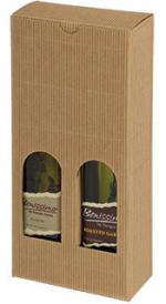 Italian Textured Kraft Olive Oil & Vinegar Boxes