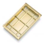 Gold Diamond Candy Boxes w/Clear Lids Collection