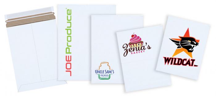 Full Color Imprinted Stay Flat Self Seal Mailers