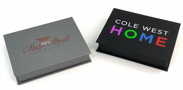 Magnetic Soft Touch Full Color Imprinted Giftcard Boxes