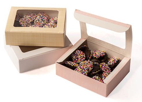Small 1/4lb Folding Window Candy Boxes