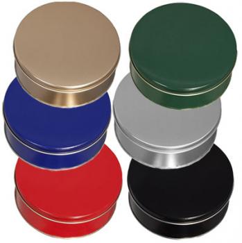 Colored Cookie Tins