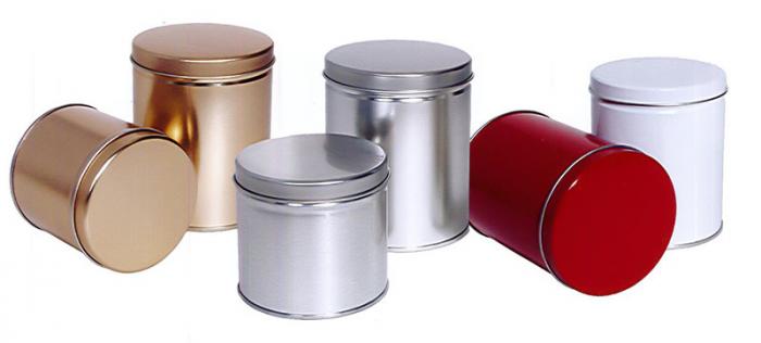 Cylinder Metallic Tins