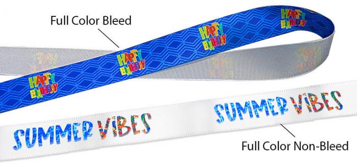 Full Color Dye Sublimation PMS Match Printed Ribbon