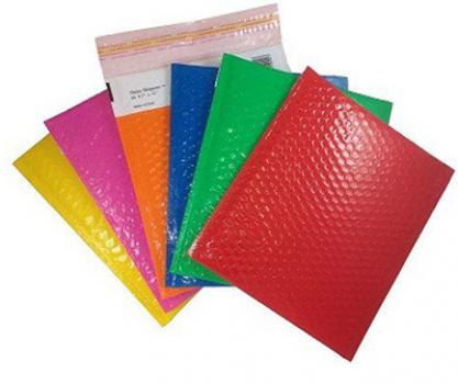 Shiny Bubble Self Seal Mailers
