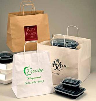 Wide Gusset Paper Bags