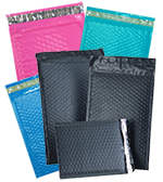 Economy Color Bubble Self Seal Mailers